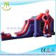 Hansel perfect inflatable spider man bouncy castle with slide combo