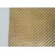 Woven Metal Panels 3.2mm Stainless Steel Crimped Mesh For Cabinet Doors
