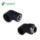 SDR11 PE Water Pipe Fittings HDPE 90 Degree Thread Elbow with 150psi Pressure Rating