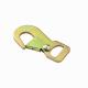High Quality New Style Factory Safety Cargo Gold Flat Buttle Hoist Hook For Tie Down