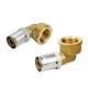 Brass Crimp Press Fittings Fitting Crimping Of DR And 58-3 Brass With Good Quality For Gas Water
