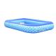 One layer 210cm Giant PVC Inflatable Swimming Pool