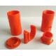 Orange ABS Plastic Injection Molded Parts Multi Cavity For Vending Machine