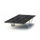 PV Panel Carport Solar Systems Galvanized Anodized Surface Treatment Customized Size