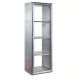 180cm Height 4-Tier Aluminium Bookshelf For Office Home