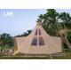 Large Luxury Family 8 Person Outdoor Tipi Tents Pyramid Camping Tents