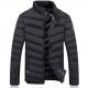 Elastic Waist Women'S Polyester Winter Coats / Ladies Winter Jacket Zippered