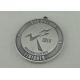 Zinc Alloy Antique Silver Plating Die Cast Medals For SMU MILE RUN