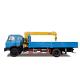 5 Ton Lift Hydraulic Truck Crane With Straight Telescopic Boom For 4x2 Lorry Cargo Truck
