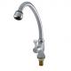 Hotel Bathroom Faucet with Single Handle and Zinc-Alloy Double Hole Sinks Basin Design