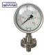 60mm Diaphragm Pressure Gauge SS316 Industrial Pressure Meter