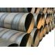 Gas Transportation Seamless Spiral Welded Tube Carbon Steel Pipe API 5L Certified