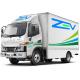 Modern Long Range Electric Mini Trucks Refrigerated 440km