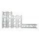 TUV Aluminum Spigot Truss / Box Truss System Various Conical Coupler 0.5m - 4m