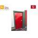 Single Swing Right Handed Commercial Fire Doors Galvanized Steel Material