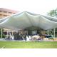 Clear Span 100 - 200 People Outdoor Event Tent Movable Aluminum Frame Material
