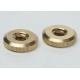 0.01mm Tolerance Precision Turned Parts Nut Screw Bronze Copper Material