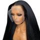 Light Brown Lace Color 13*4 HD Afro Kinky Straight Human Hair Lace Frontal Wigs Vendors