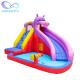 Customized Children Outdoor Party Inflatable Bounce House With Slide For Backyard