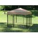 Safety Welded Wire Metal Dog Kennel Anti Rust Multiple Sizes 8'L*8'W*6'H 