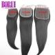 Natural Hairline Human Hair Lace Closure Preplucked Virgin Straight Style 5x5 6x6