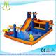 Hansel commercial High quality inflatable super slide with cheaper price water pool slide
