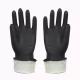 Bulk heavy cheap custom black gloves nitrile rubber coating industry