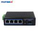 1000M 4 Port Unmanaged Switch With Aluminum Alloy Material 5 Year Warranty