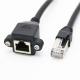5.0mm Adapter Shielded Network Cable RJ45 Portable With Single Port