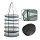 6 Tiers Mesh Hanging Dry Net Rack Hydroponic Accessories Garden Buds And Flowers
