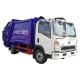 customized SINO TRUK HOWO 5CBM compressed garbage truck for sale,cheaper 5cbm waste trash compactor garbage truck price