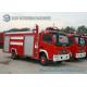 DONGFENG 4000L Fire Fighting Vehicle 20hp Double Row For Emergency Rescue