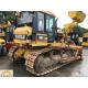 Heavy Duty Used Cat Bulldozer D6G From Working Site 7 Track Rollers