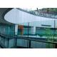 Window Laminated Safety Glass , 10mm Clear Tempered Glass Panel for Office