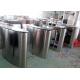 Retractable Automated Gate Systems / Rfid Card Reader And Fingerprint Flap Barrier Turnstile
