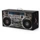 Colorful Printed Rigid Drawer Electronic Product Radio Gift Box with Plastic Handle