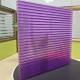 10mm 2.1m*5.8m Purple Polycarbonate Sheets  Four-Layer Structure