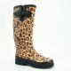 BSCI Half Calf Rain Boots , Anti Skidding Ladies Insulated Rubber Boots