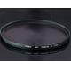 Simple Stylish Camera Lens UV Filters Black Optical Glass For Protecting Lens