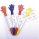 hand style banner flag pen, promotional use pull out flag ball pen