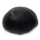 Full Hand Tied Human Hair Topper 6inches Length Super Thin Skin Base PU Toupees for Men