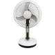 Table Solar Rechargeable Solar Fan With Lithium Battery 18V 15W 12V 16 Inch