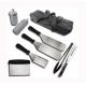 9PCS  Griddle Accessories Set Include Stainless Steel Griddle Spatula Set