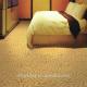 Plain brown printed pp wilton carpet for bedroom