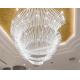 Art high end Modern Acrylic Chandelier For Luxury Residences
