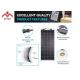 Durable 160 Watt Semi Flexible Solar Panel Customized Size Ultra - Light