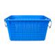 Conveniently Designed Plastic Mesh Crate for Fresh Fruits and Vegetables