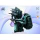 6 / 4 - (R) Horizontal Centrifugal Slurry Pump , Industrial Sludge Pump High Chrome Material