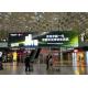 Airport Led Video Screen Hire Indoor Led Advertising Signs P3 High Definition
