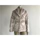 Mink Ladies Faux Fur Coats / Faux Fur Reverse Collar Luxe Coat TW64896